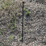 ENGAGE PRECISION ENGAGE PRECISION AR500 STEEL SHEPHERD HOOK TARGET STAND, 3/8”, 48” HEIGHT, W/ 1 HOOK, BLACK