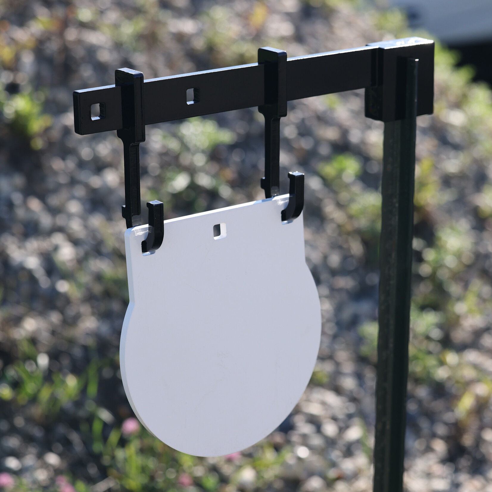 ENGAGE PRECISION ENGAGE PRECISION AR500 STEEL T POST SIDE HANGER J HOOK, 3/8", BLACK, SET OF TWO