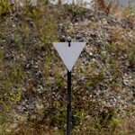 ENGAGE PRECISION ENGAGE PRECISION AR500 STEEL RIFLE TARGET GONG, TRIANGLE, 1/2", 12", WHITE