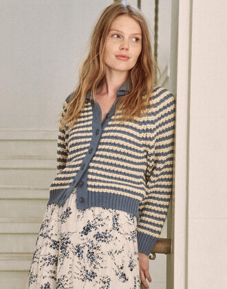 The Great Stripped Cardigan