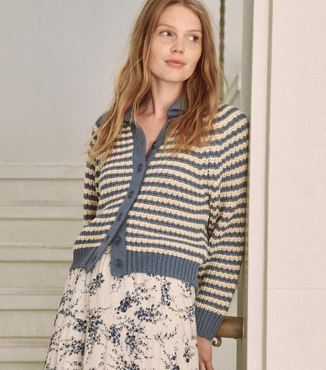 The Great Stripped Cardigan