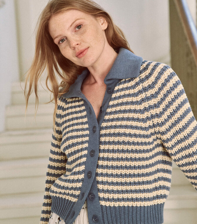 The Great Stripped Cardigan