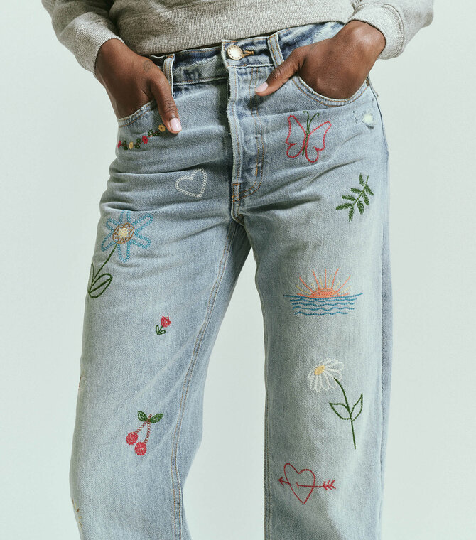 The Great Embroidered Jean