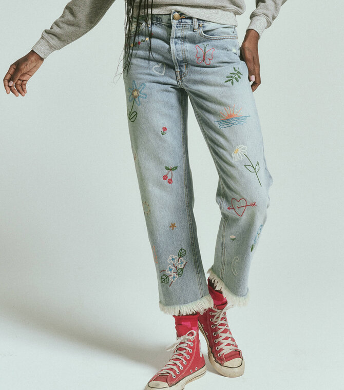 The Great Embroidered Jean