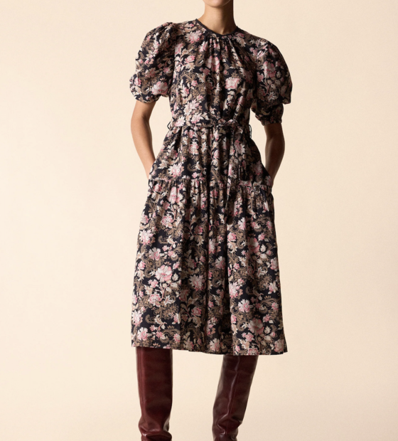 St Roche Belladonna Tie Dress