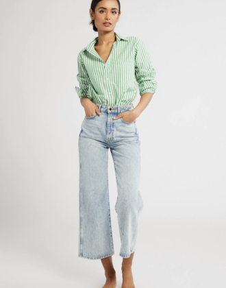Mille Sofia Top Kelly Stripe