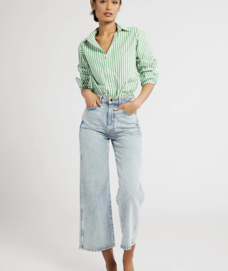 Mille Sofia Top Kelly Stripe