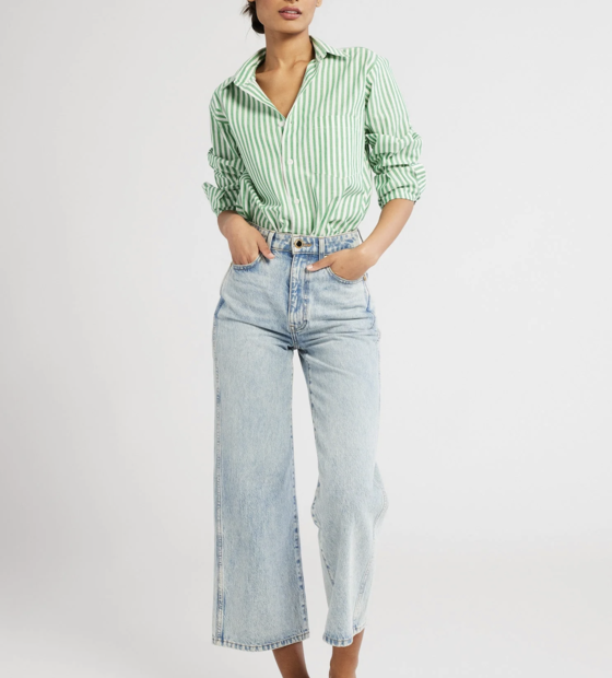 Mille Sofia Top Kelly Stripe
