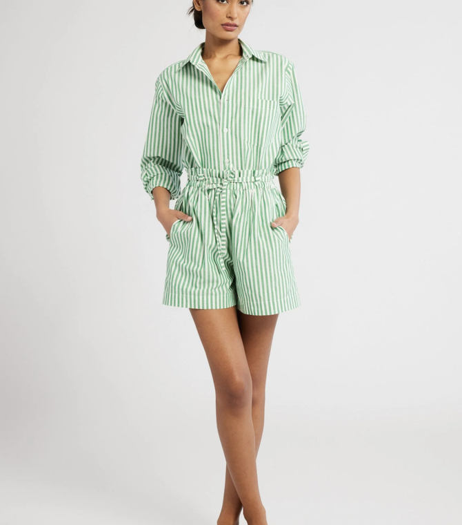 Mille Sofia Top Kelly Stripe