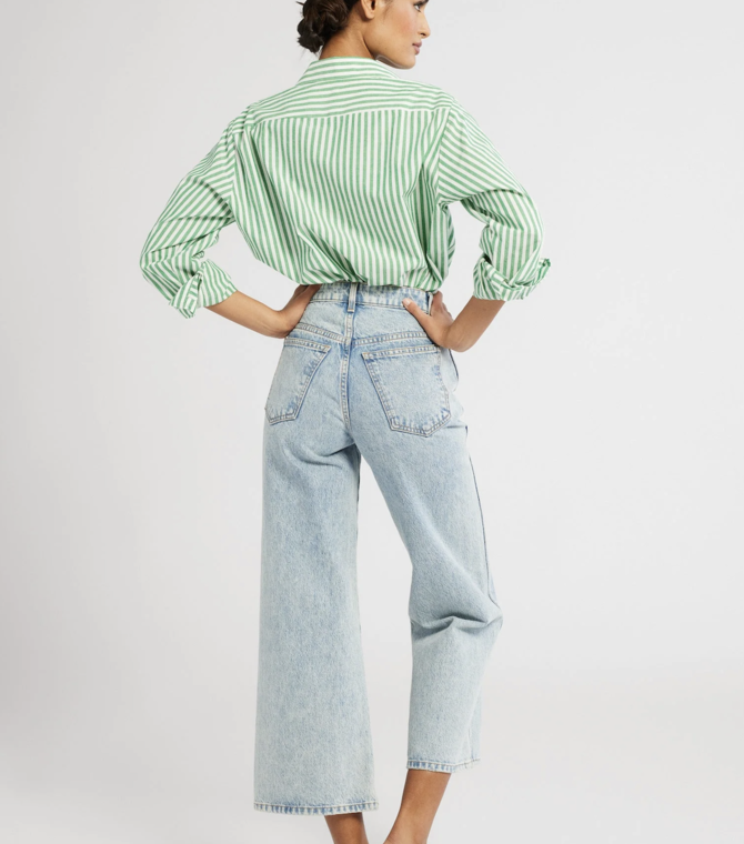 Mille Sofia Top Kelly Stripe