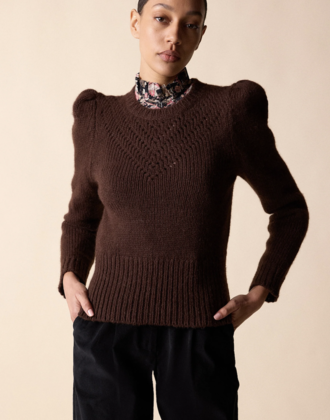 St Roche Sissy Sweater in Chocolate