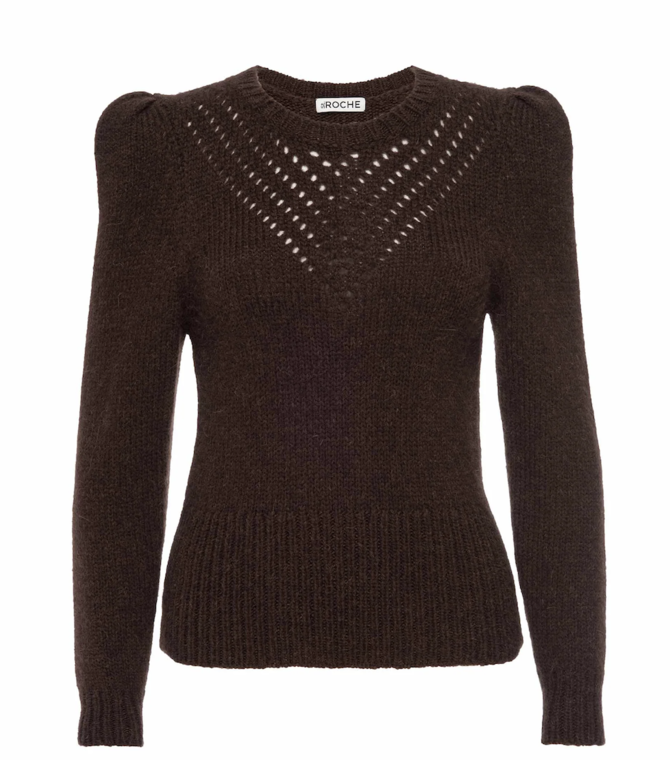 St Roche Sissy Sweater in Chocolate