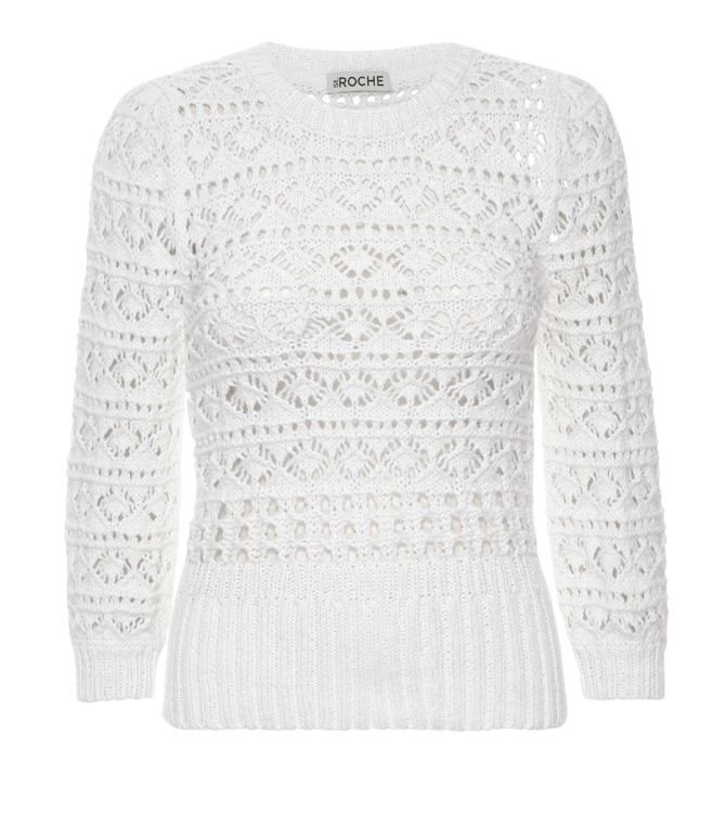 St. Roche Laurel Sweater Ivory