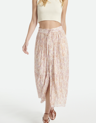 Vanessa Bruno  Soledad Floral Midi Skirt