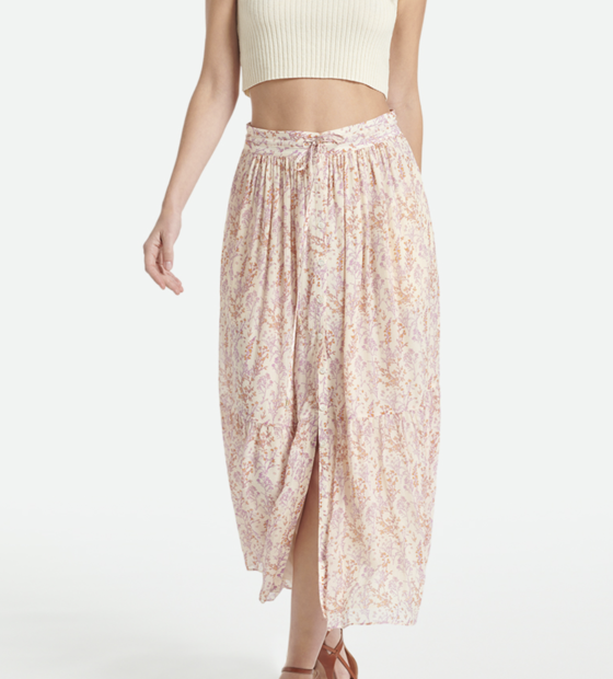 Vanessa Bruno  Soledad Floral Midi Skirt