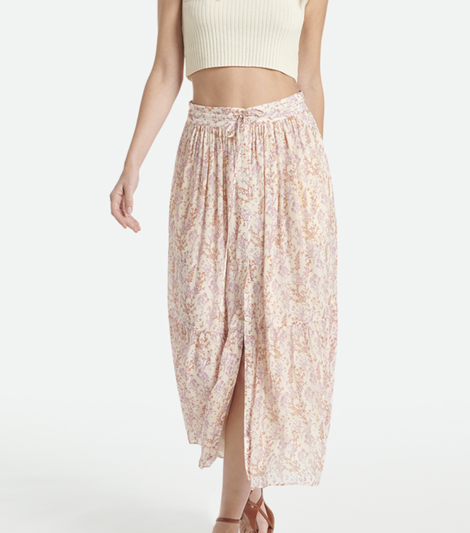 Vanessa Bruno  Soledad Floral Midi Skirt