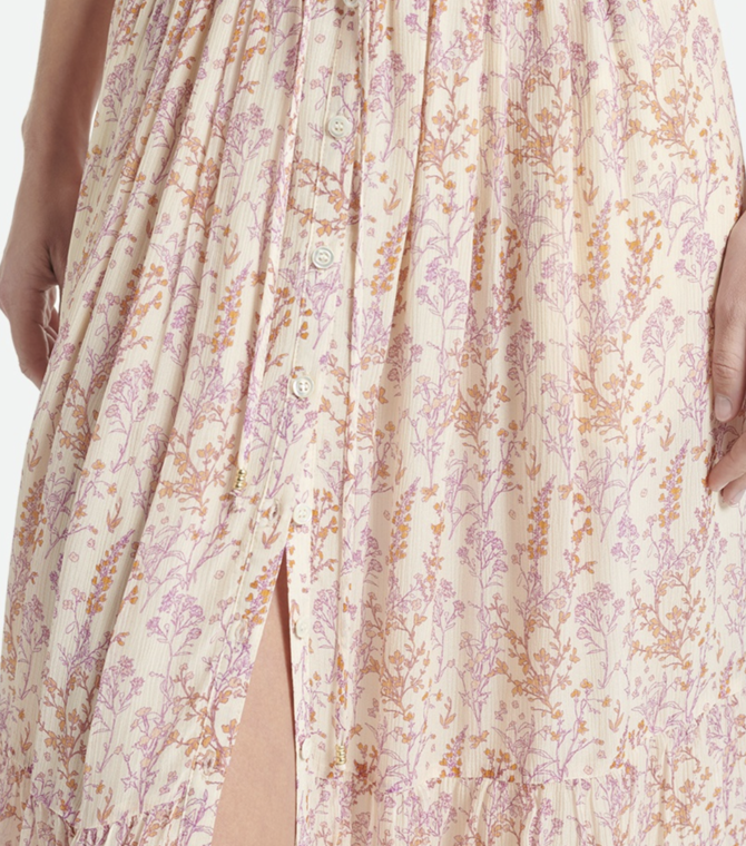 Vanessa Bruno  Soledad Floral Midi Skirt