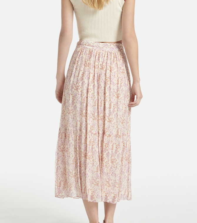 Vanessa Bruno  Soledad Floral Midi Skirt