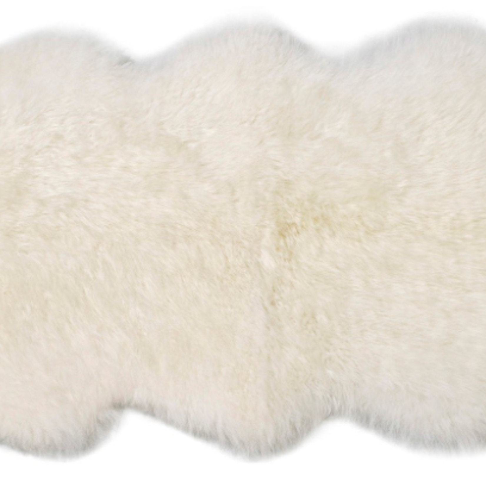 Rug, Double Pelt, Longwool, 2' x 6'