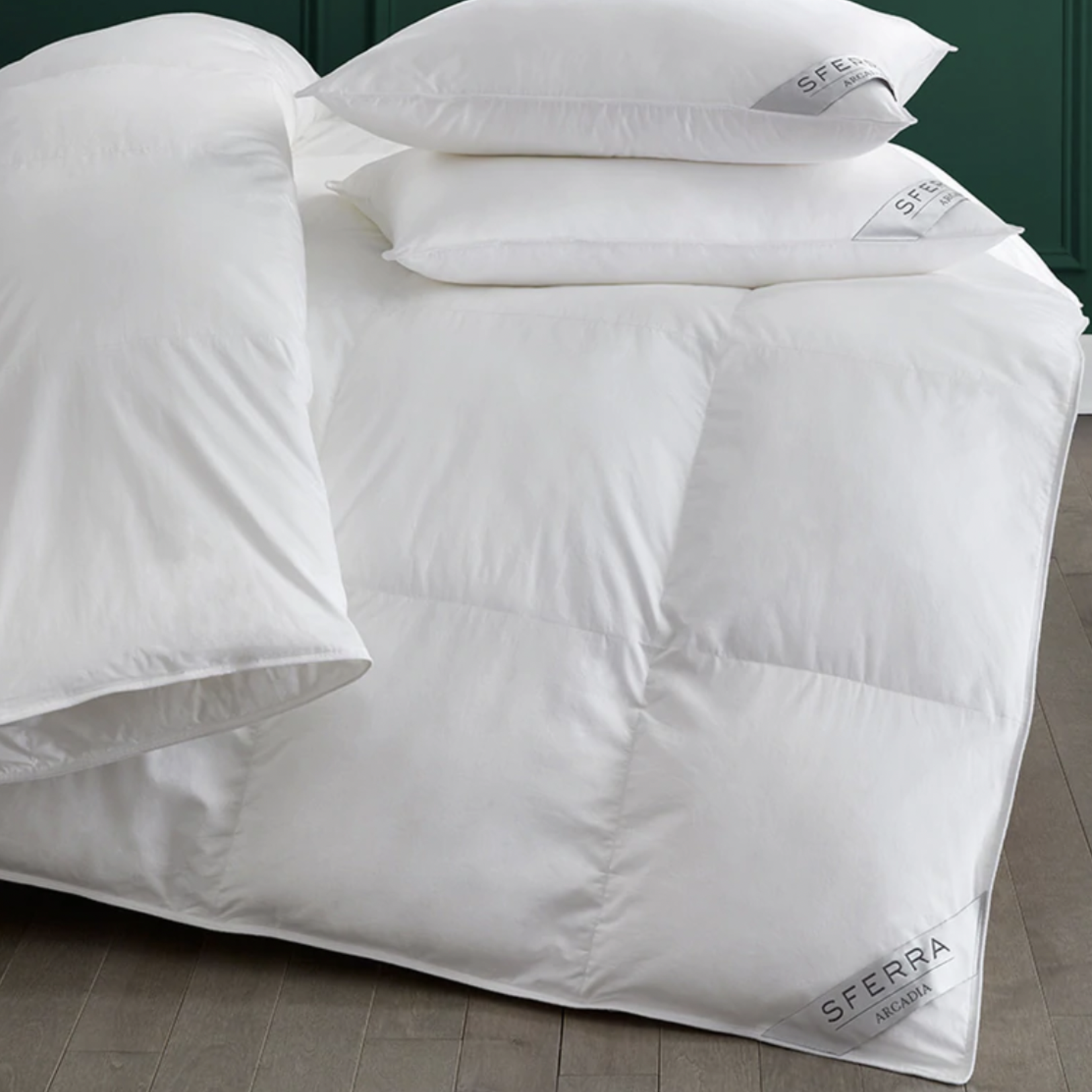 Sferra Arcadia Duvet Light Duvet/Blanket, Down Alternative, Queen