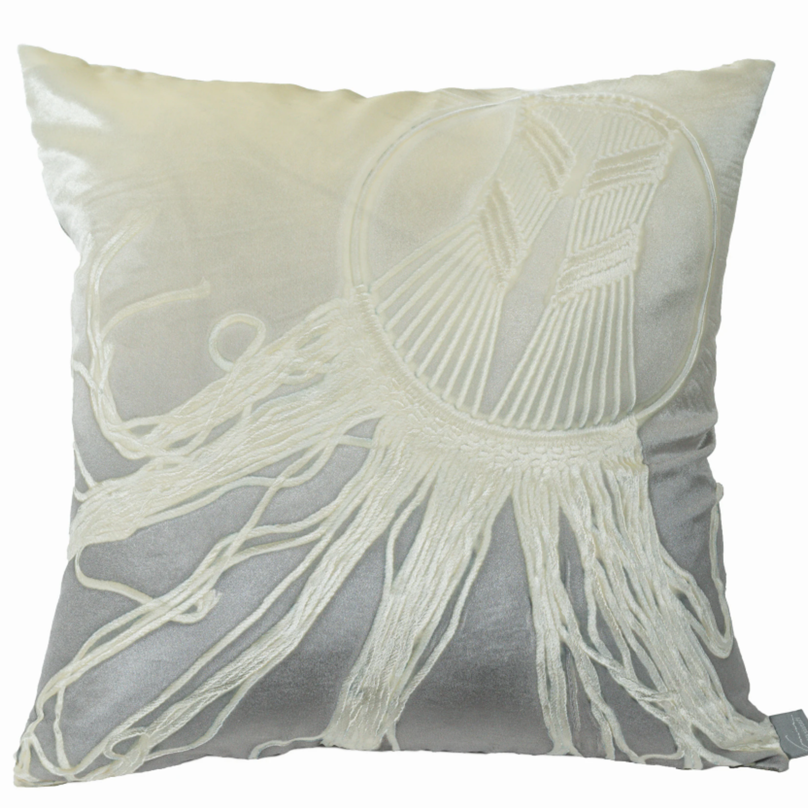 Dream Catcher Ombre Smolder Pillow, Velvet, 20x20