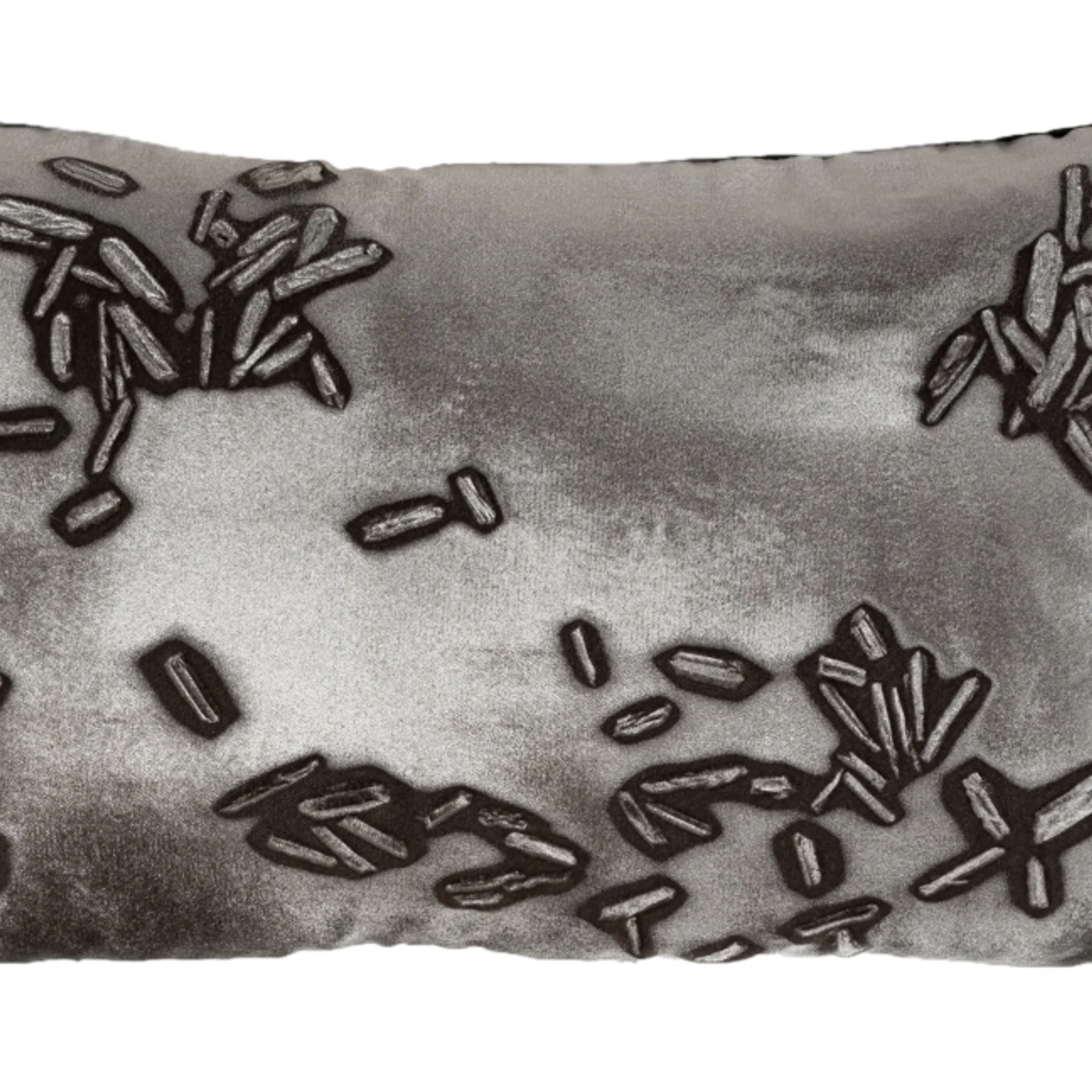 Quartz on Cobble Velvet Pillow, 12x20