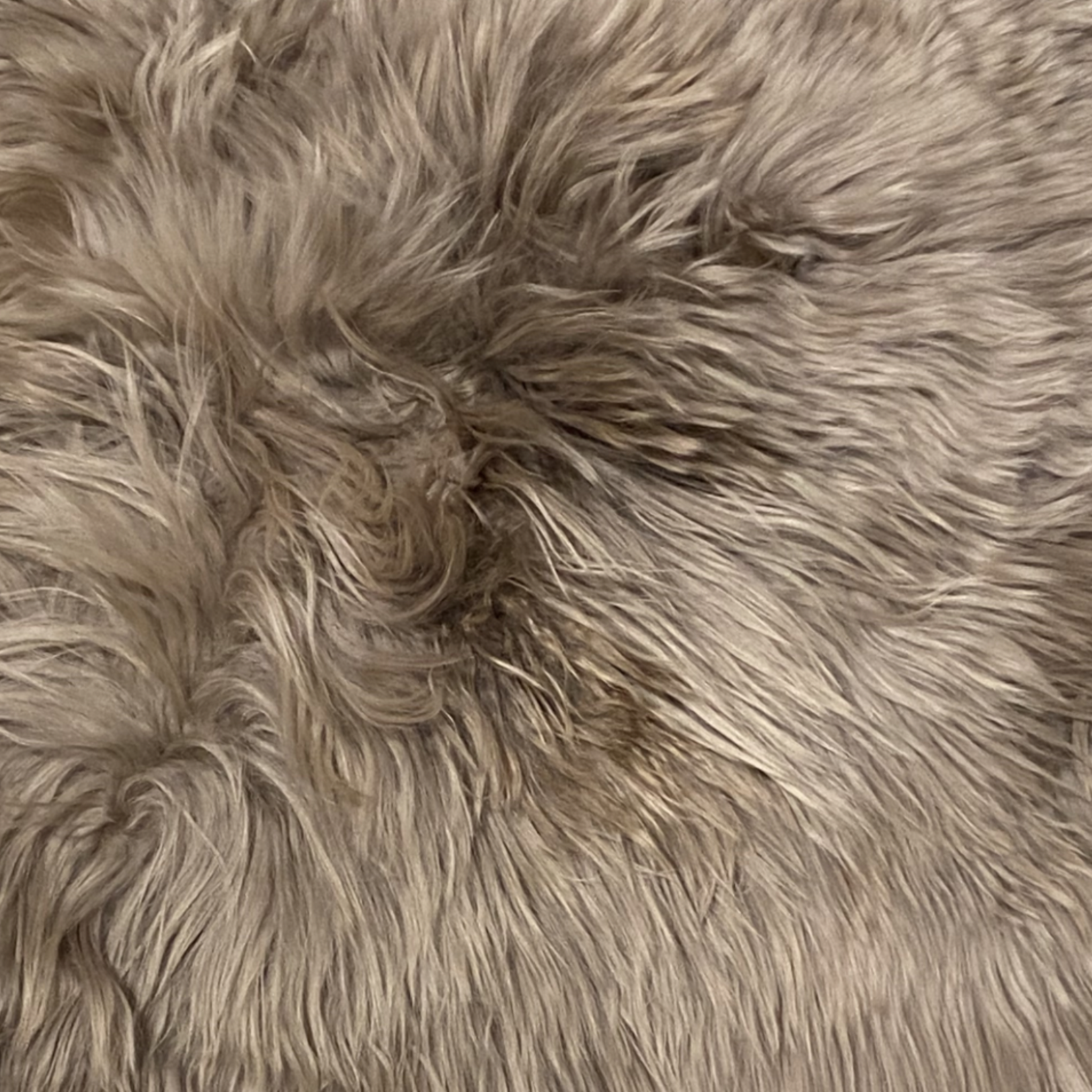 Suri Alpaca Pillow, Warm Grey, 12x20
