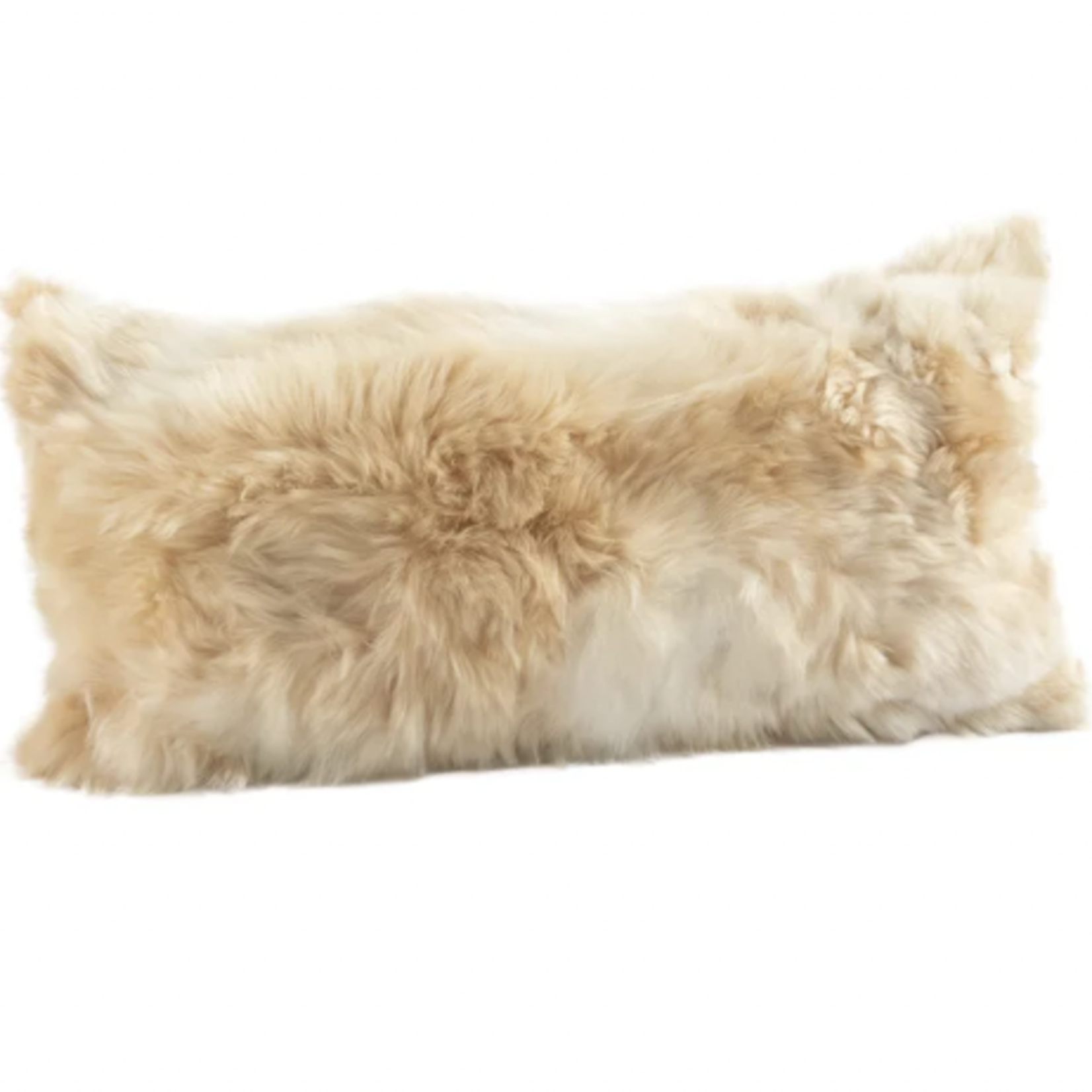 Pillow, Alpaca, 11 x 22, Natural Popcorn
