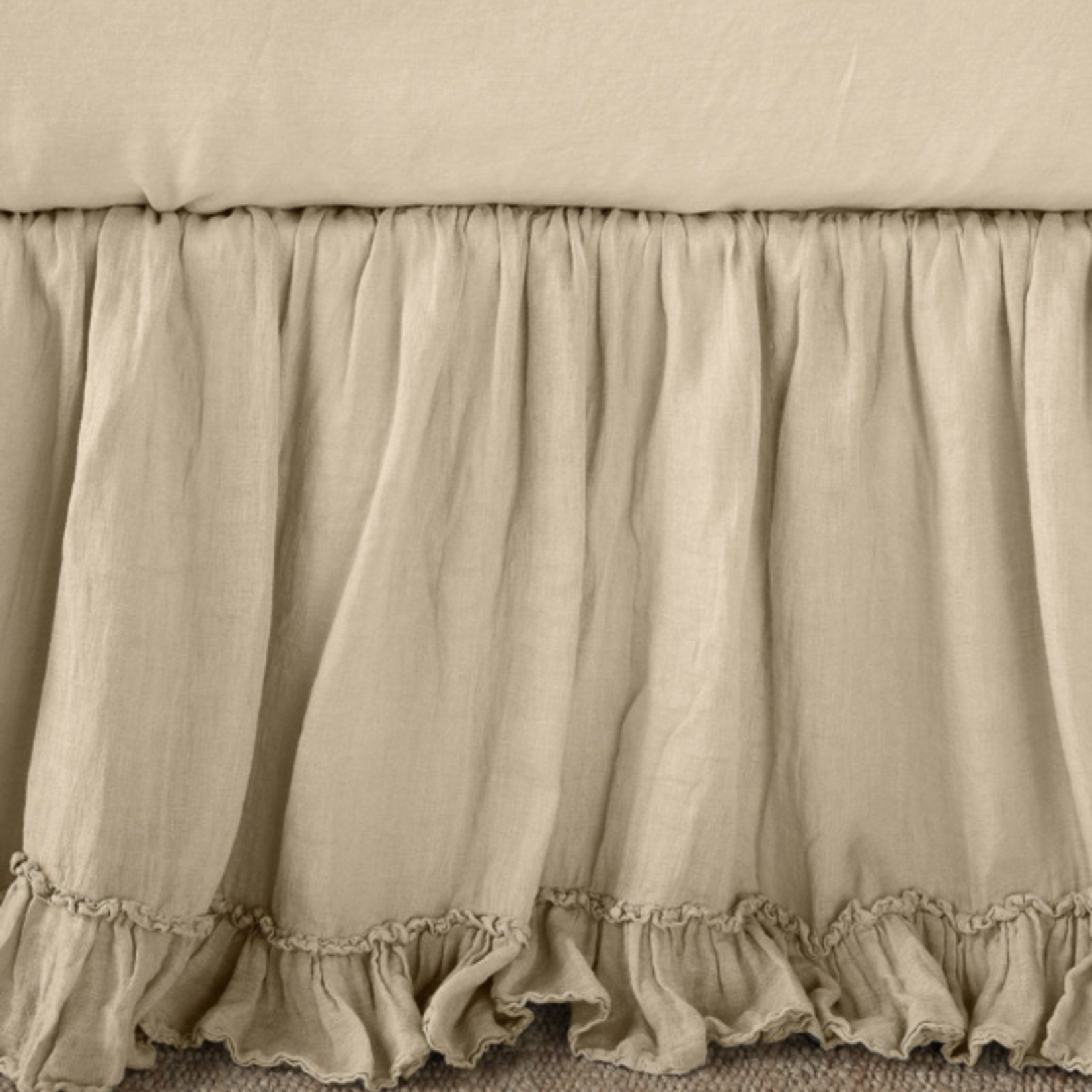 Bella Notte Linen Whisper Bed Skirt