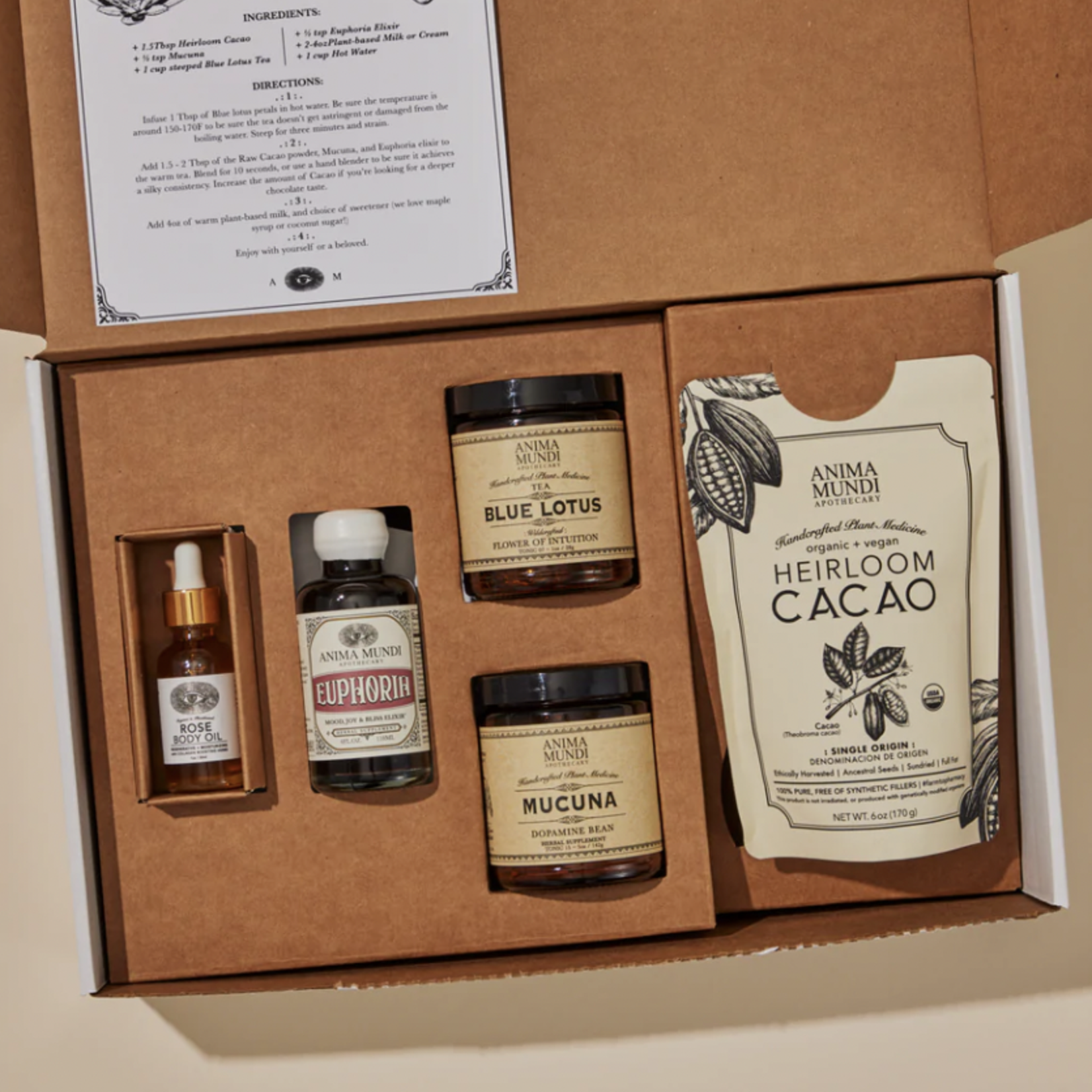 Anima Mundi Herbals Sacred Heart Kit | Aphrodisiacs + Mood Elevators