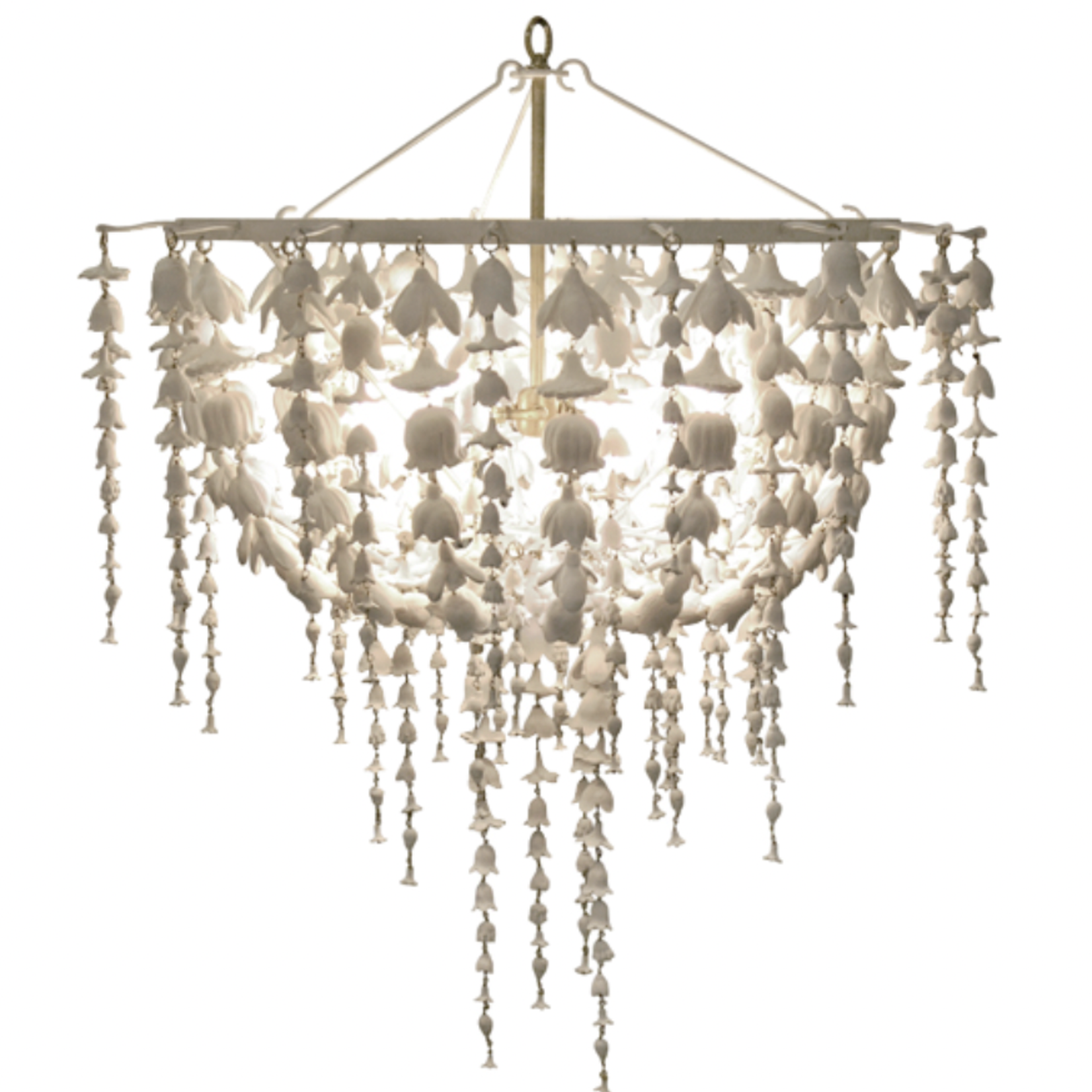 Flowerfall Chandelier 29.5"W x 35.5"H