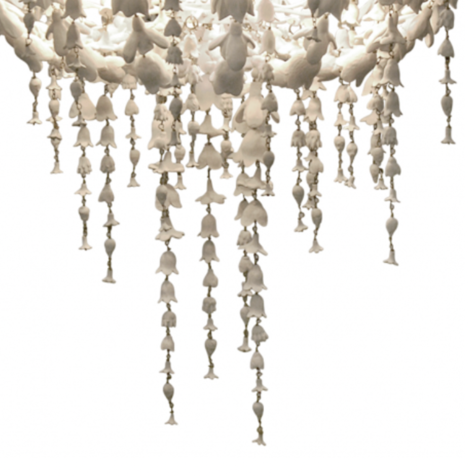 Flowerfall Chandelier 29.5"W x 35.5"H