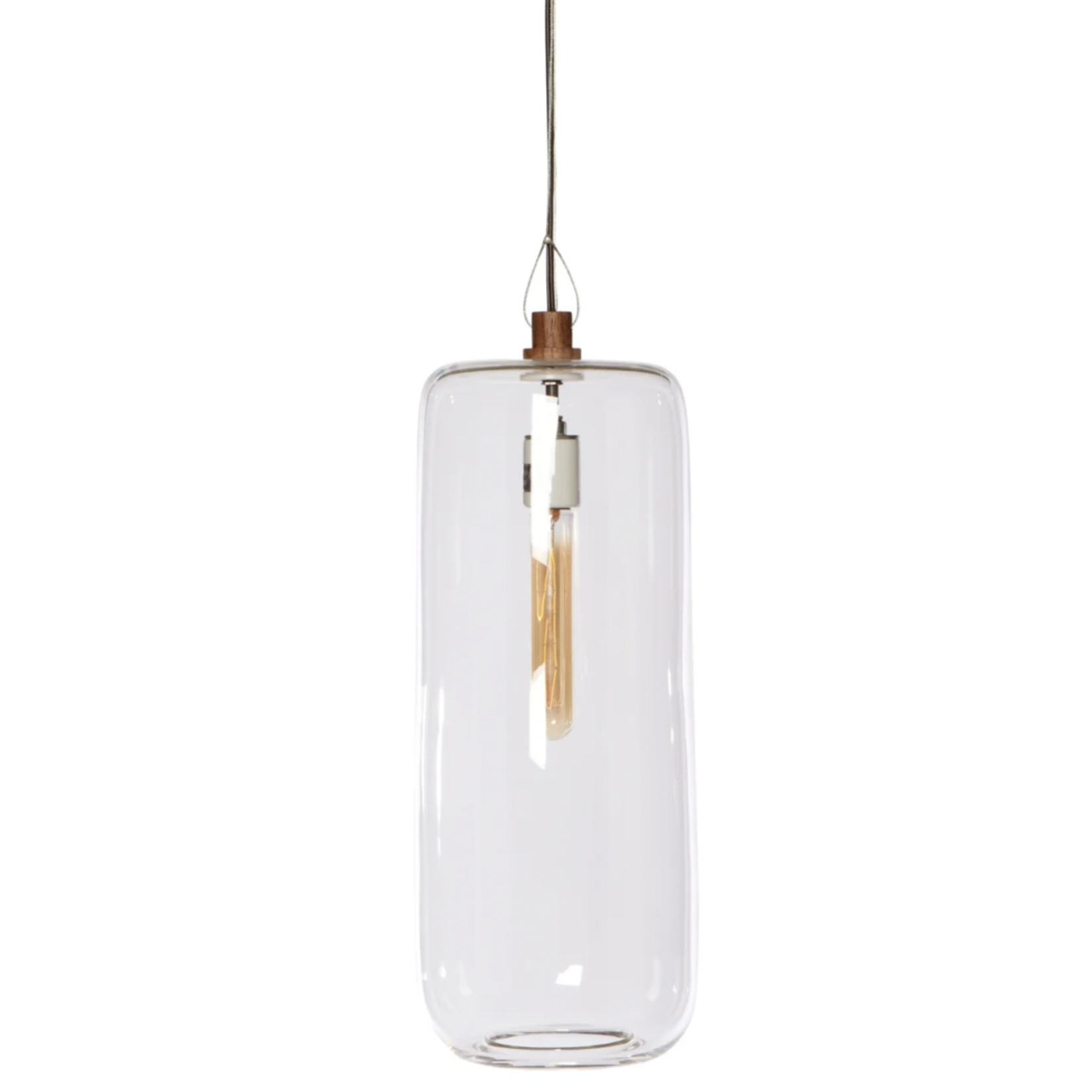Cisco G6 Cylinder Pendant Lamp, Clear