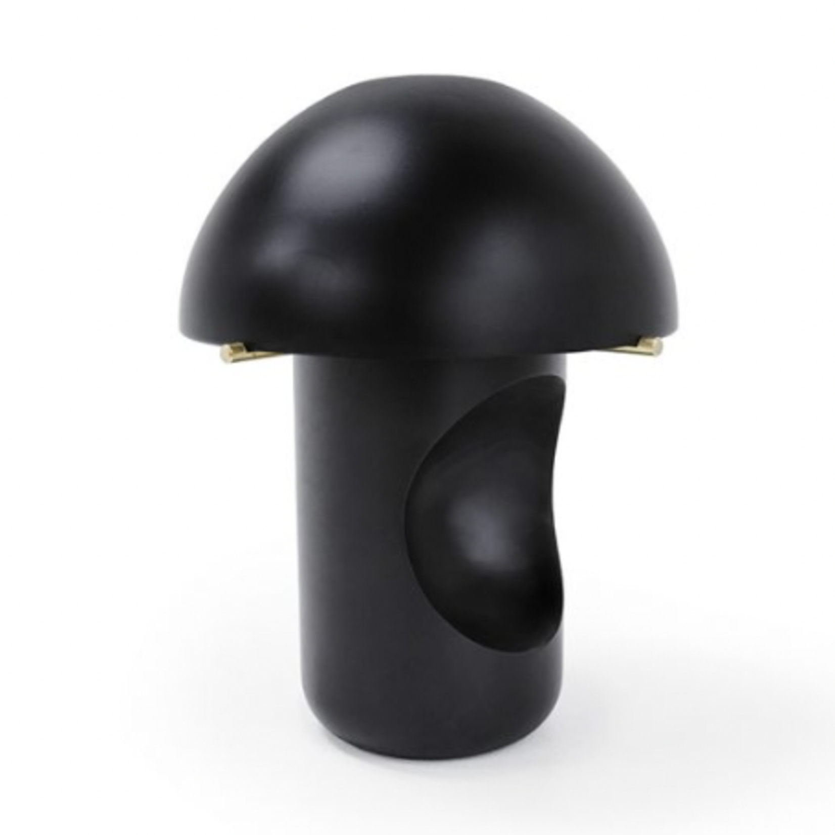 Verellen Mini Fun Guy Table Lamp, Matte Black