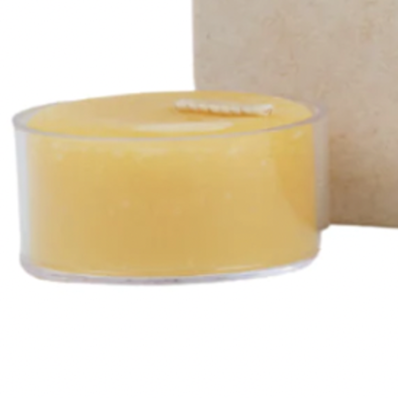 Beeswax Tealight Candles, Raw