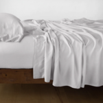 Bella Notte Madera Luxe Eastern King Fitted Sheet Sterling