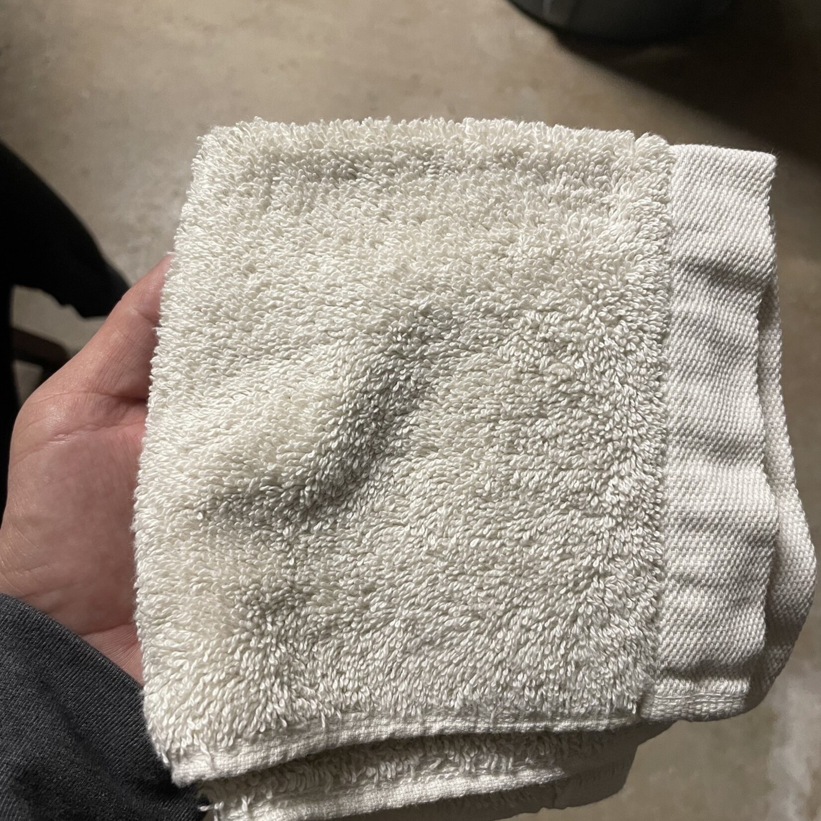 Matteo G3 Riviera Washcloth Griege