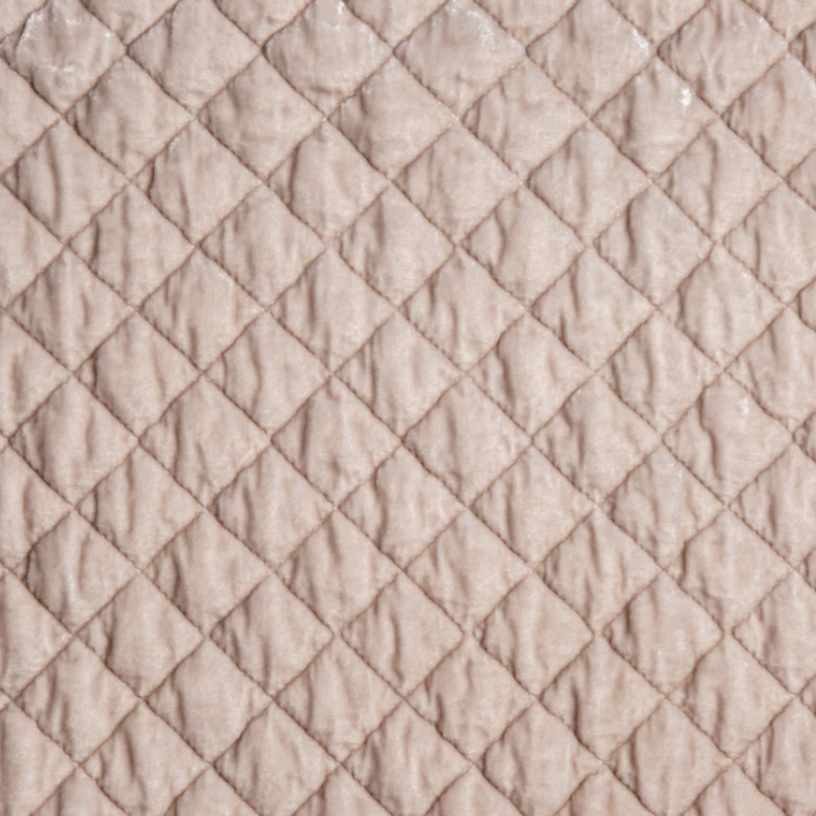 Bella Notte Renewal Silk Velvet Coverlet, Quilted with Satin Edge Pearl King