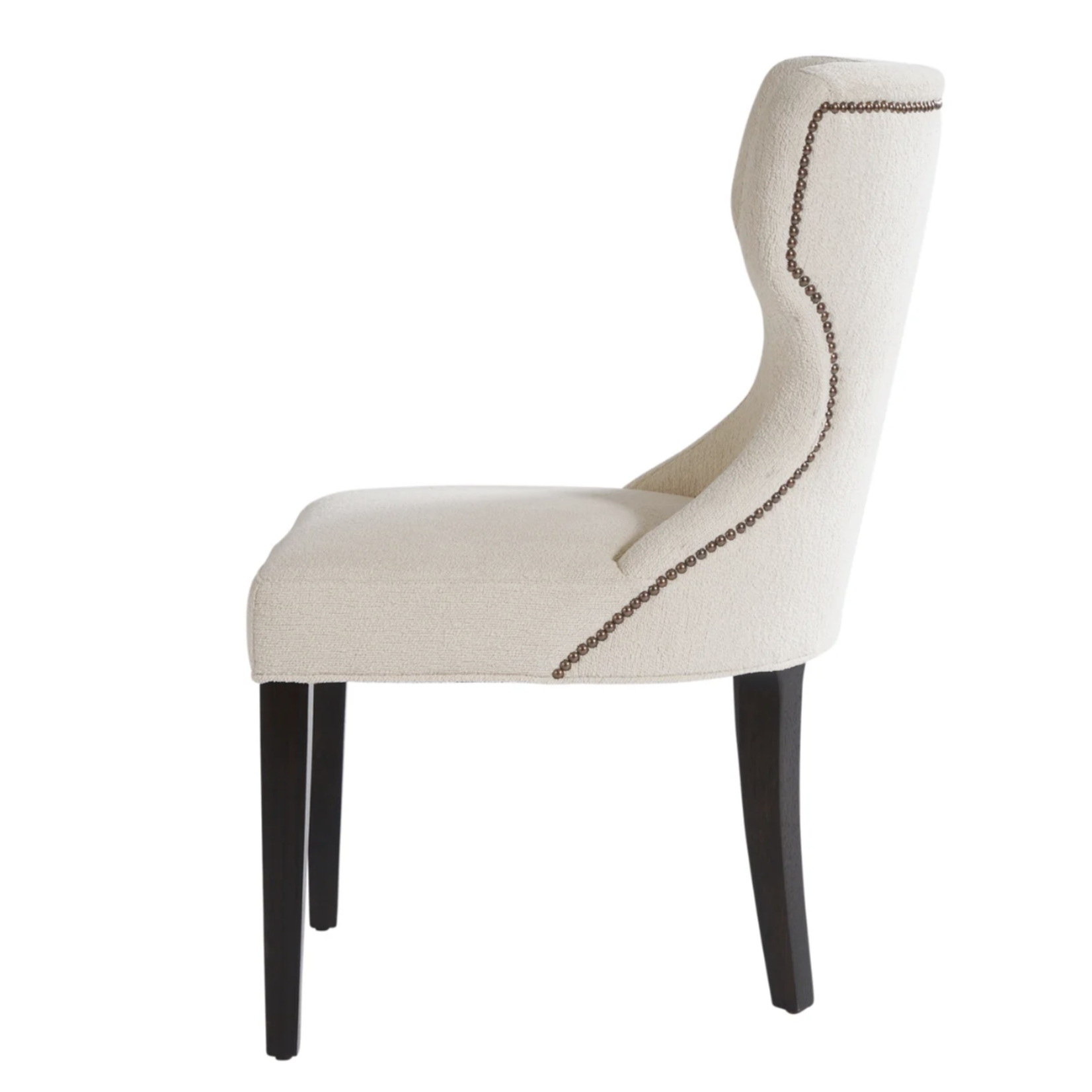 Cisco Gatsby Dining Chair, Upholstered, Pierre Stone