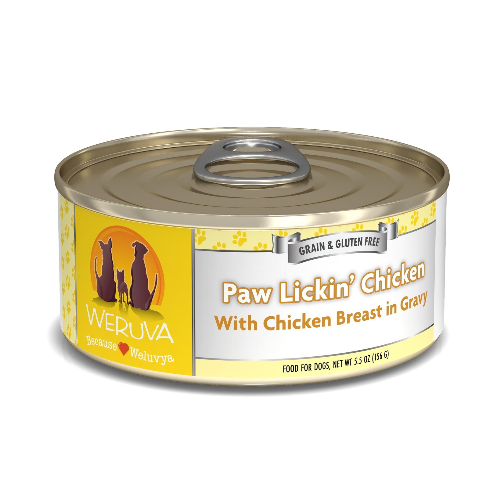Weruva Chicken in Gravy - Paw Lickin' Chicken Dog Cuisine - Weruva