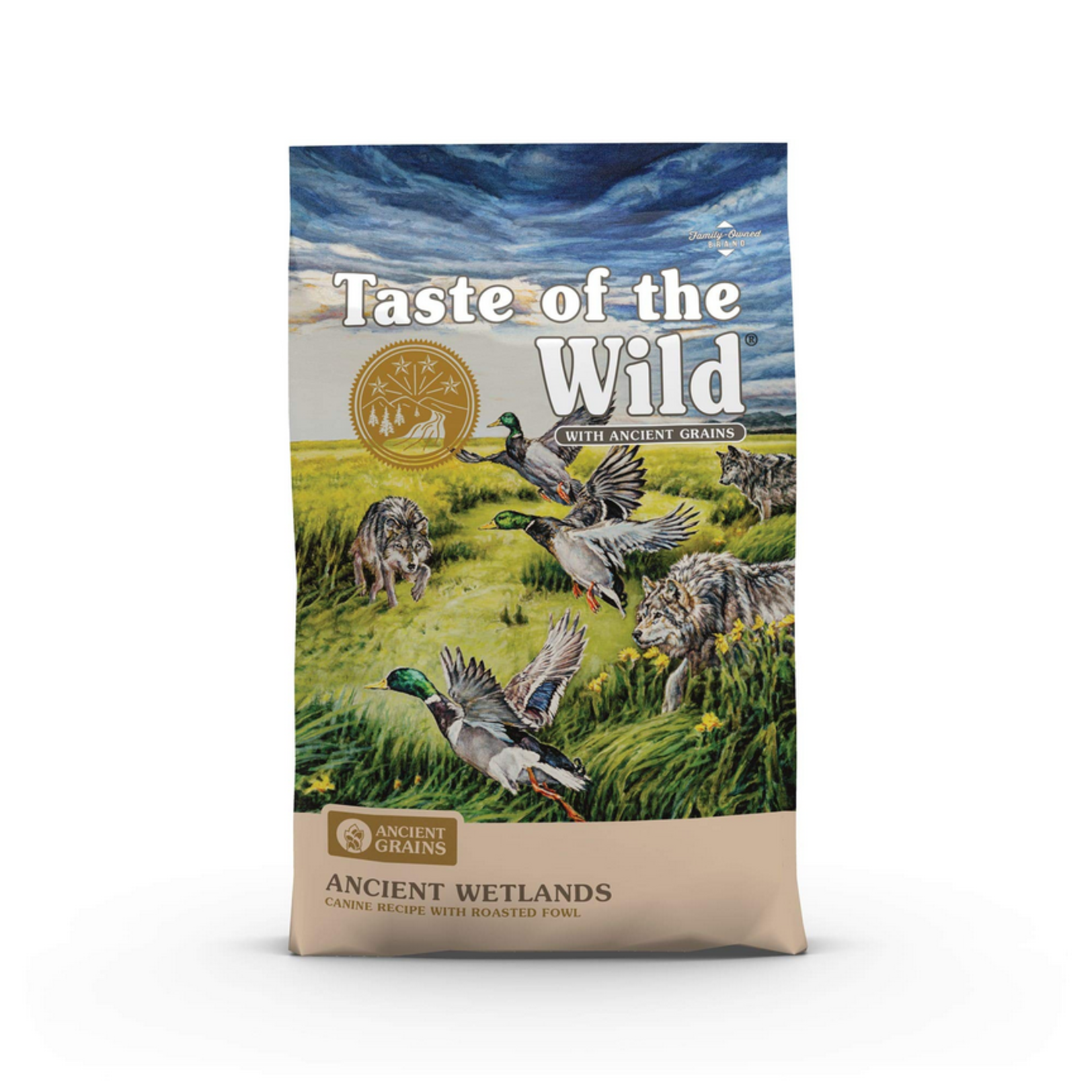 Taste of the Wild 28 lb - Ancient Wetlands with Roasted Fowl - Taste of the Wild - Dog