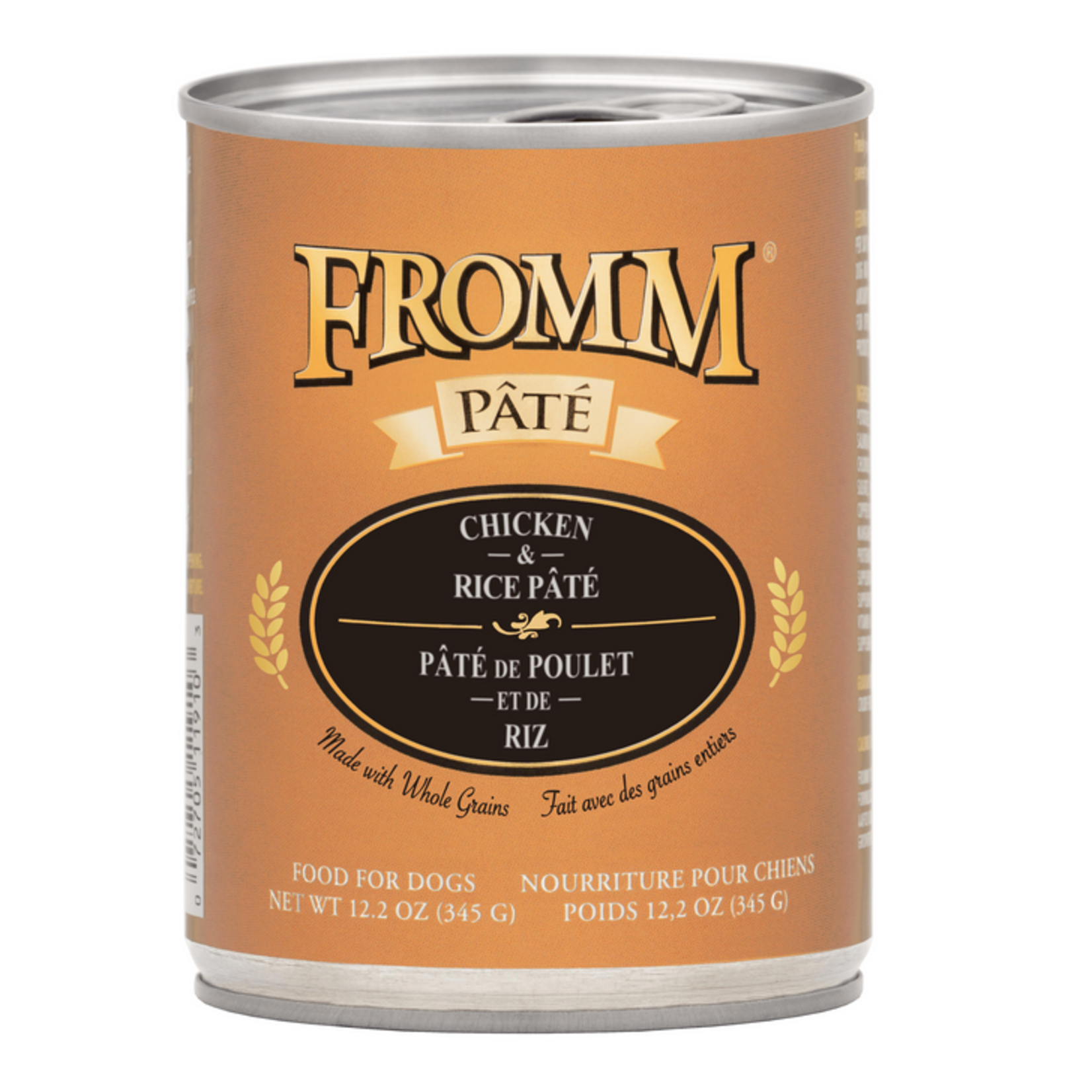 Fromm Gold 12.2 oz. - Chicken & Rice Pate - Fromm Gold - dog