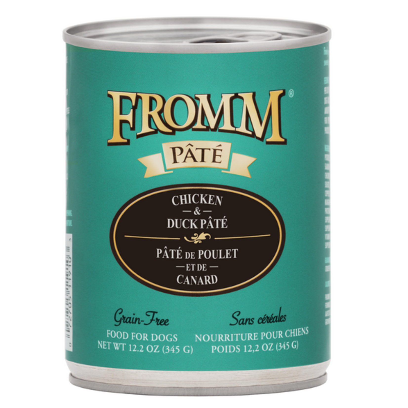 Fromm Gold 12.2 oz. - Chicken & Duck Pate - Fromm Gold - dog