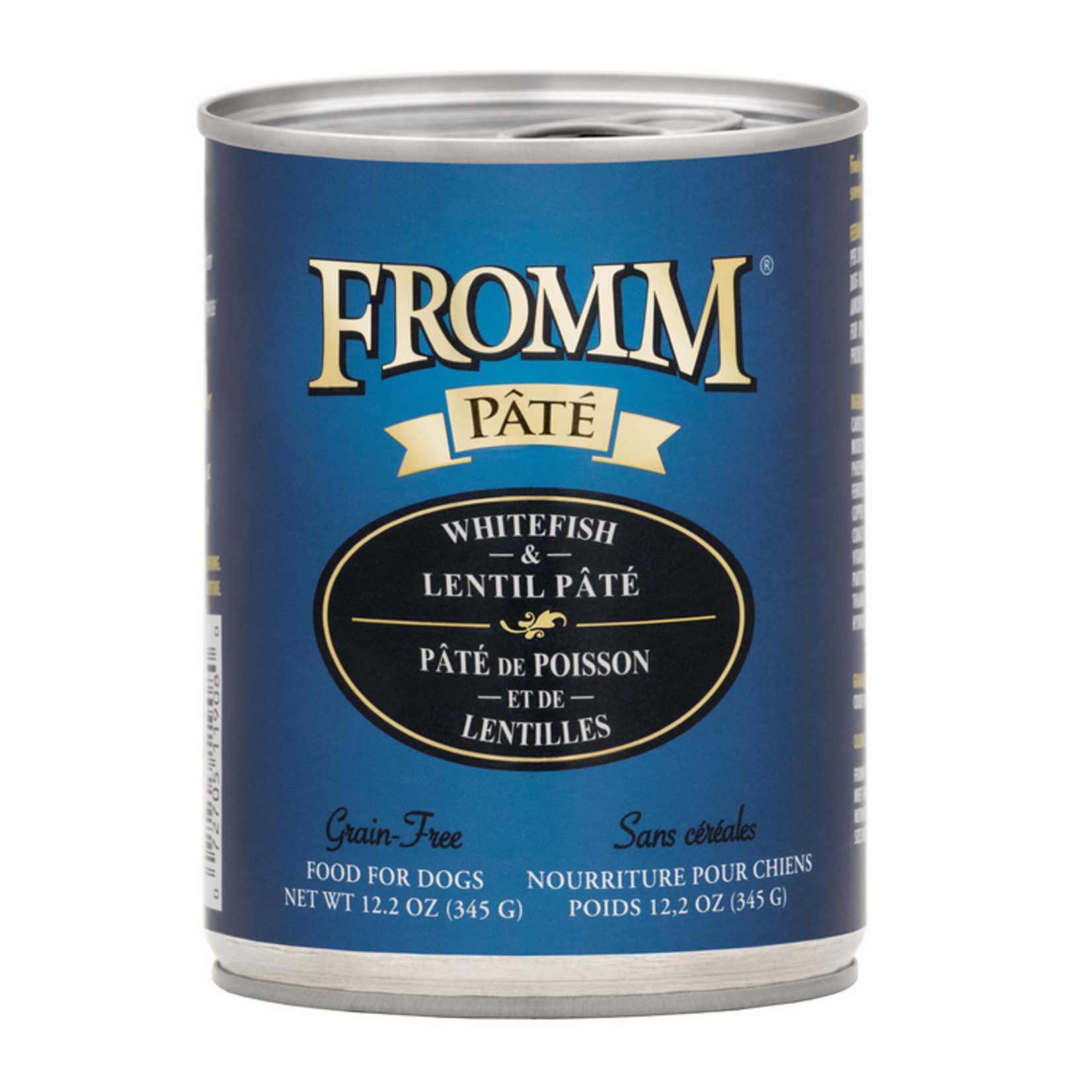 12.2 oz. - Whitefish & Lentil - Fromm Pate - dog