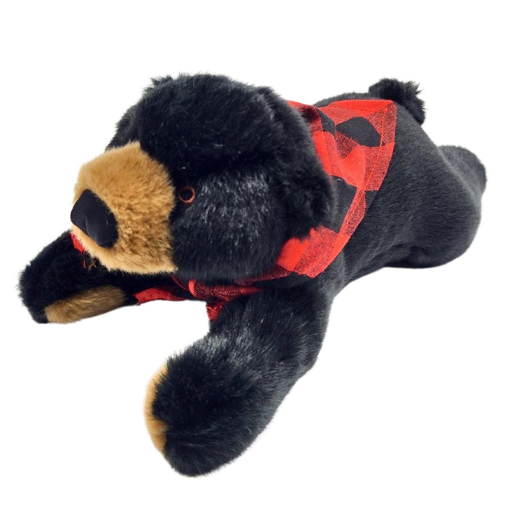 Fluff & Tuff Holiday - Jan Bear - Plush Dog Toy & Bandana - Fluff & Tuff