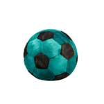 Fluff & Tuff 7” Large - Soccer Ball - Plush Dog Toy - Fluff & Tuff