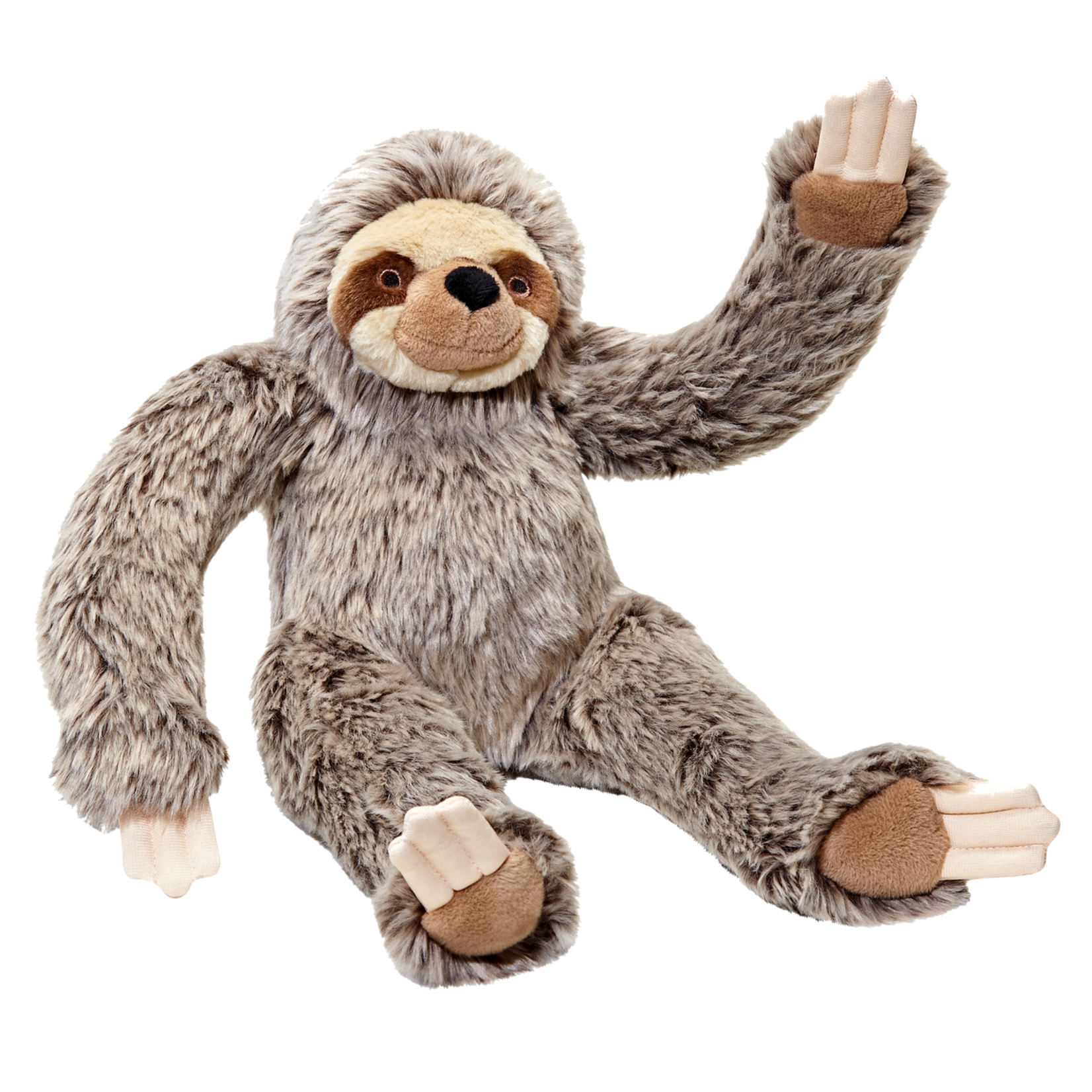Fluff & Tuff 15" Large - Tico the Sloth - Plush Dog Toy - Fluff & Tuff