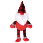The Worthy Dog Gnome - Buffalo Plaid - Plush Toy - The Worthy Dog