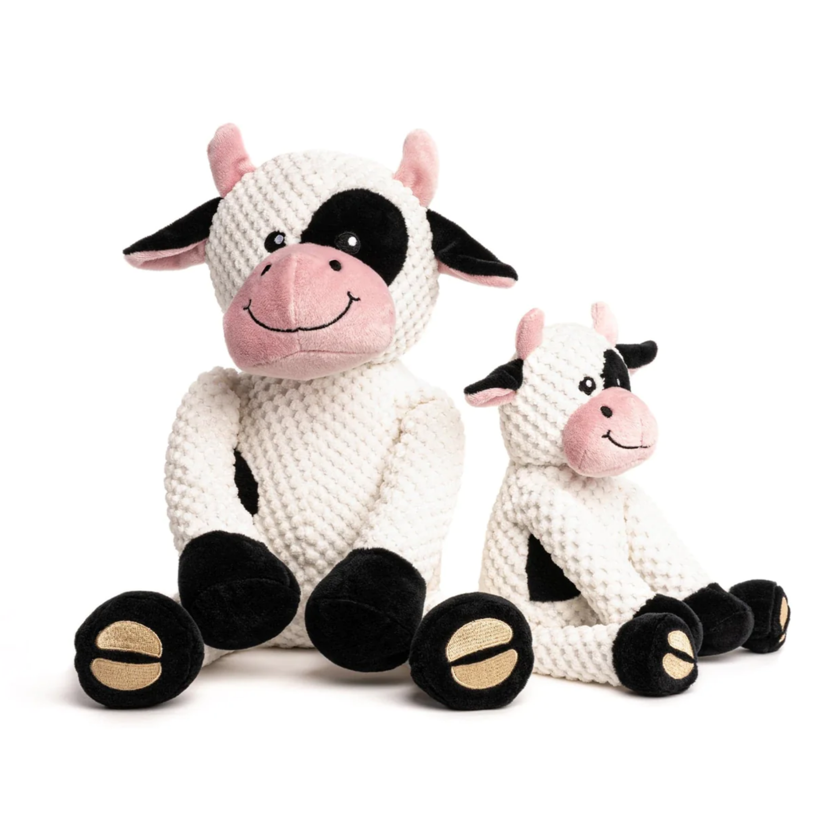 Fab Dog Inc Cow - Floppy Plush Toy - FabDog