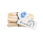 Frankly 8 pack - 5" Natural Wraps for Small Breeds - Beef Collagen Chew - Frankly